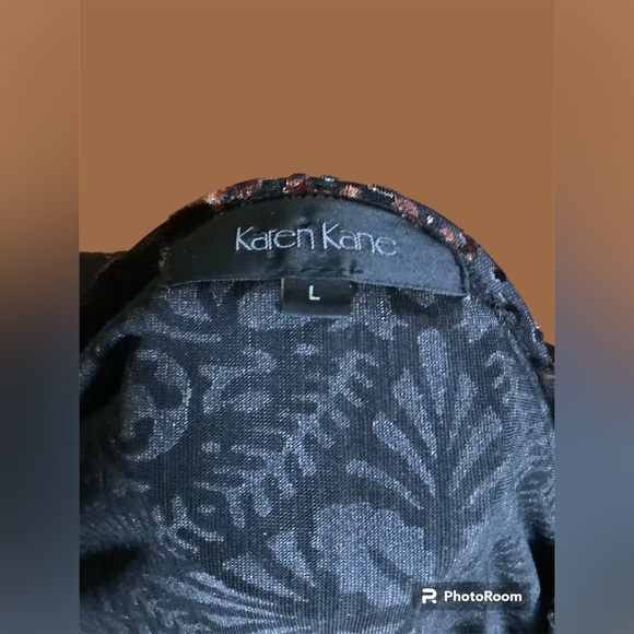 Karen Kane Ladies Top Tunic Size Large - Picture 3 of 8